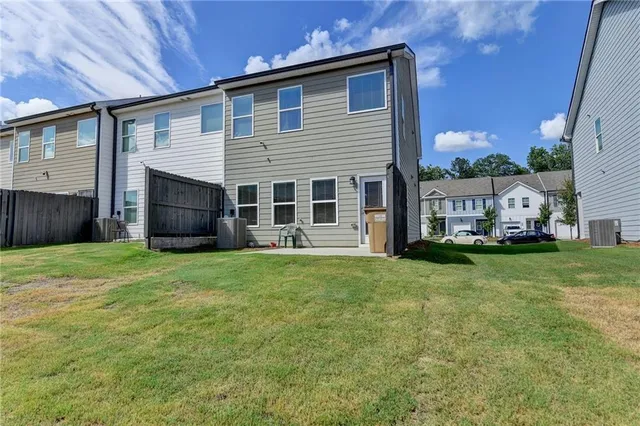 a view of swimming pool with a garden