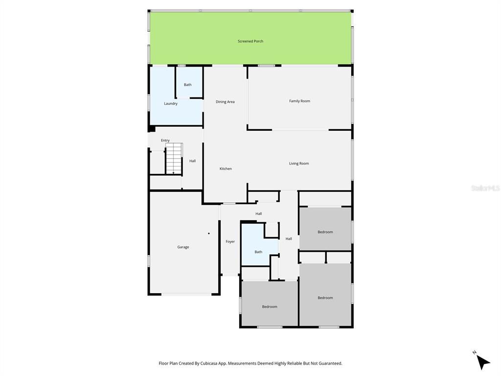 5531 Manatee Point Drive New Port Richey, FL 34652 - Photo 59 of 61 a picture of floor plan