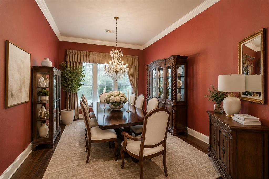2726 Country Club Road Pantego, TX 76013 - Photo 5 of 23 a dining room with furniture and window