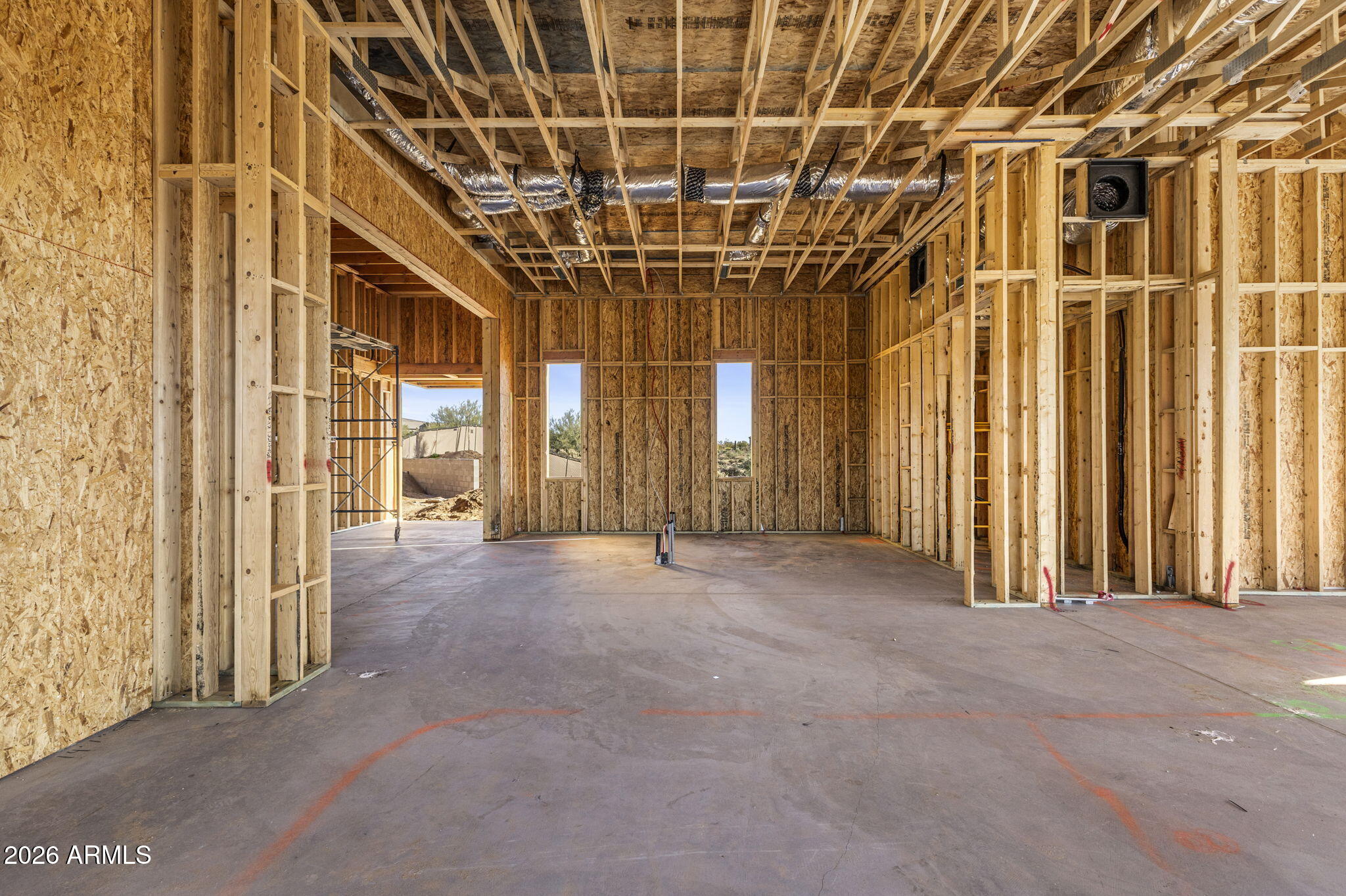 10876 East Rising Sun Drive Scottsdale, AZ 85262 - Photo 32 of 33 a view of a room with a garage