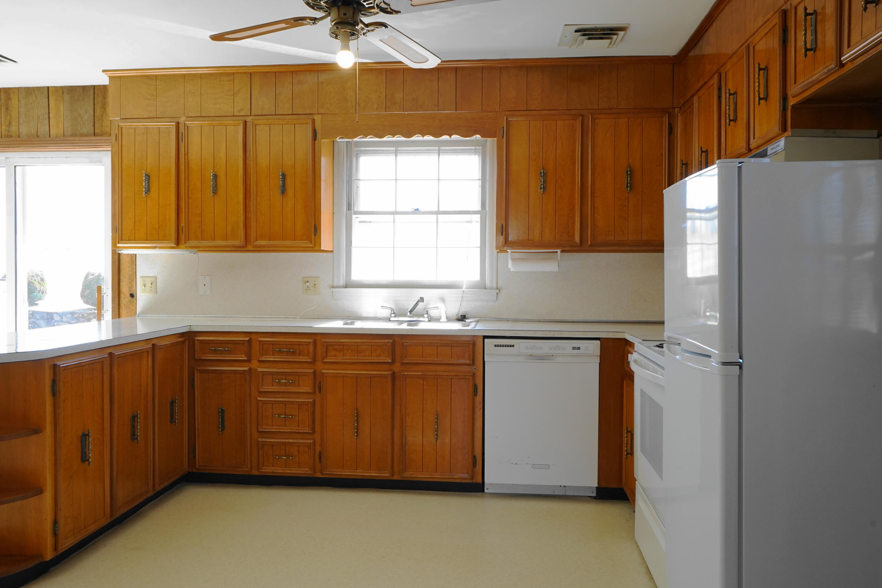 2231 Hardy Road Vinton, VA 24179 - Photo 15 of 38 a kitchen with stainless steel appliances granite countertop a refrigerator and a sink