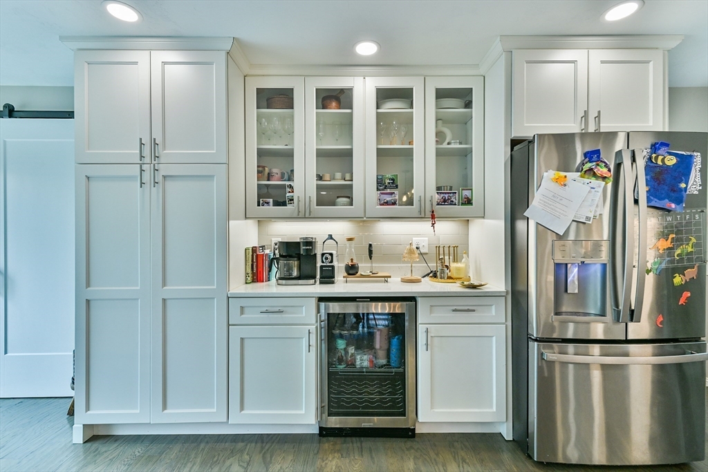 20 Lakeview Road Webster, MA 01570 - Photo 22 of 42 a kitchen with stainless steel appliances granite countertop a refrigerator and a stove top oven