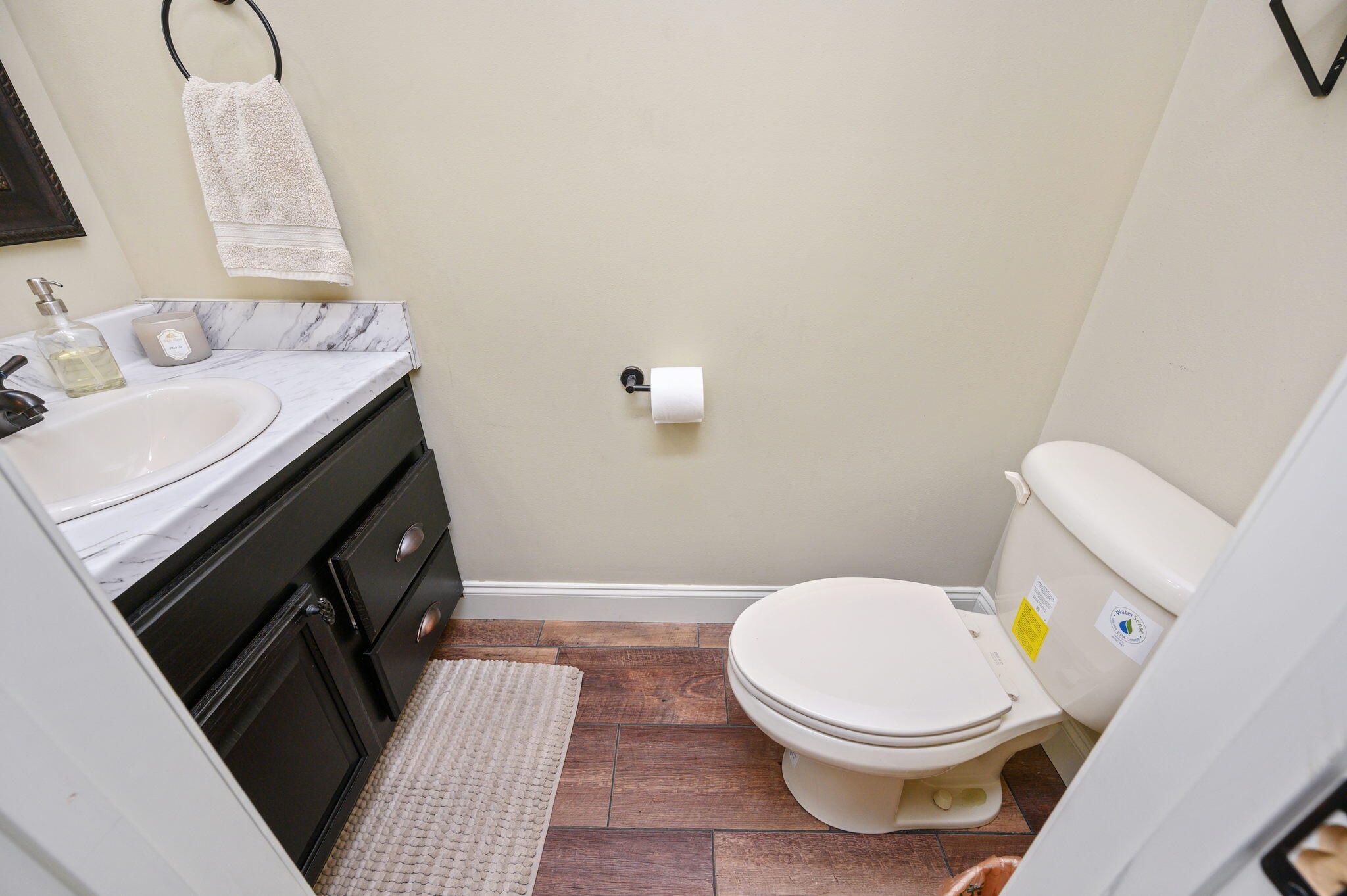 6019 Old River Road Baker, FL 32531 - Photo 39 of 54 a bathroom with a sink and a toilet