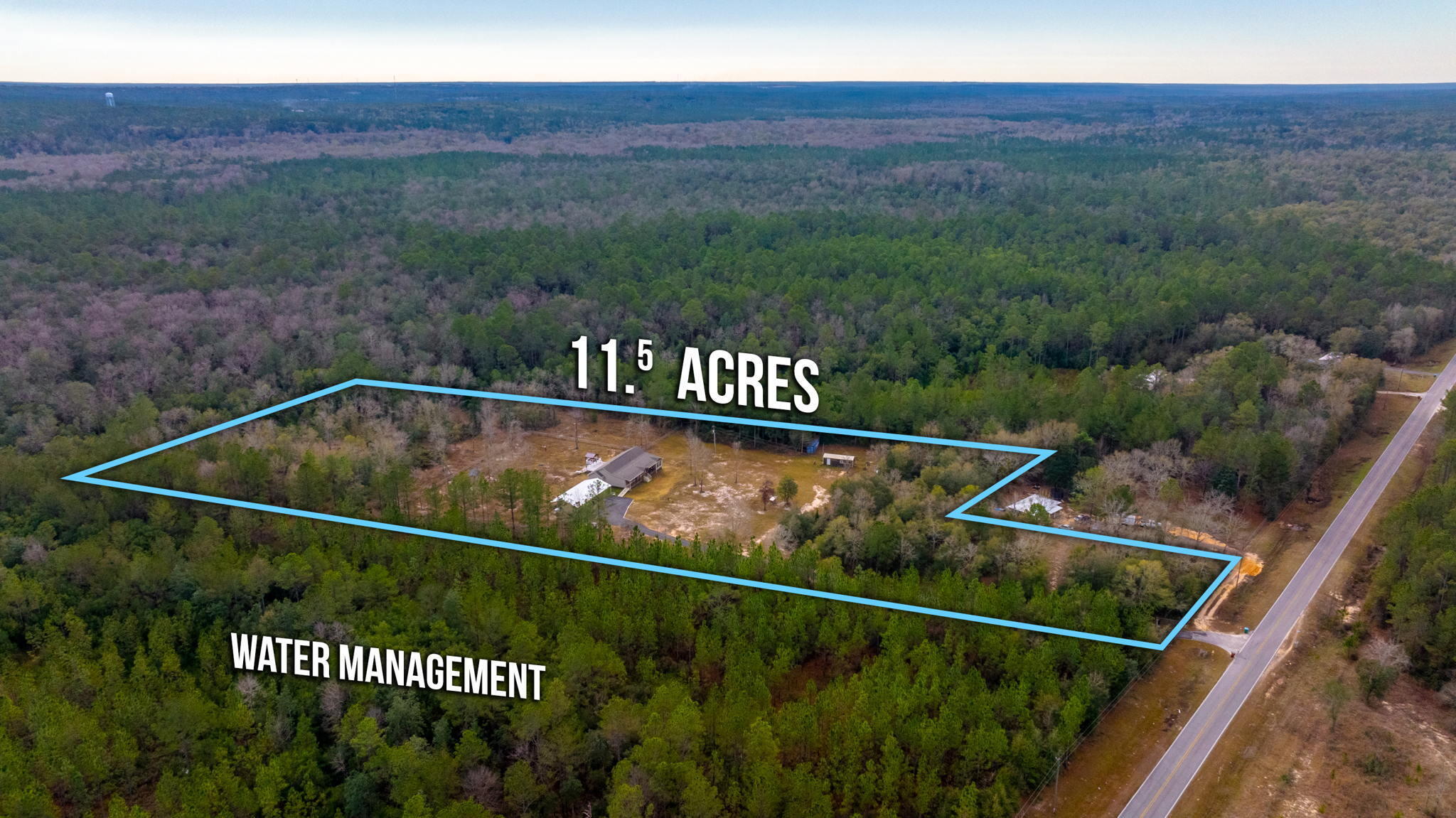 6019 Old River Road Baker, FL 32531 - Photo 53 of 54 50-web-or-mls-6019 Old River Rd Aerial-3