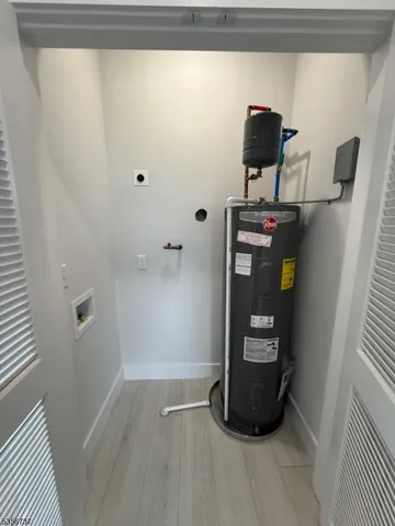 a view of water heater room