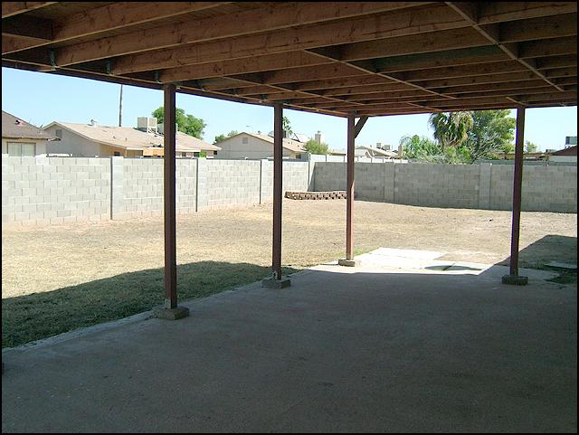 7138 West Hatcher Road Peoria, AZ 85345 - Photo 10 of 18 Looking out at the large backyard
