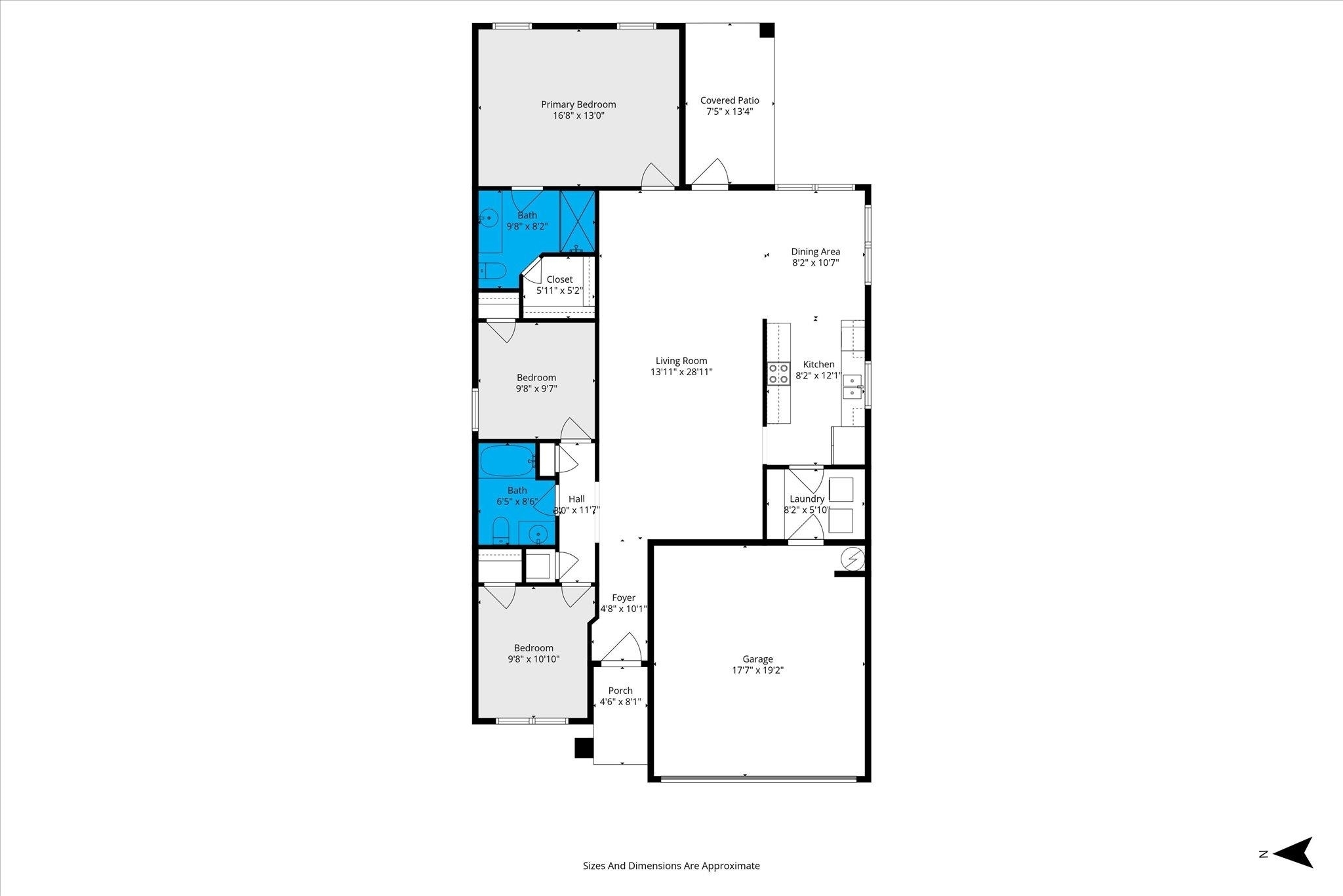 22420 Respite Lane Foley, AL 36535 - Photo 35 of 35 Floor plan