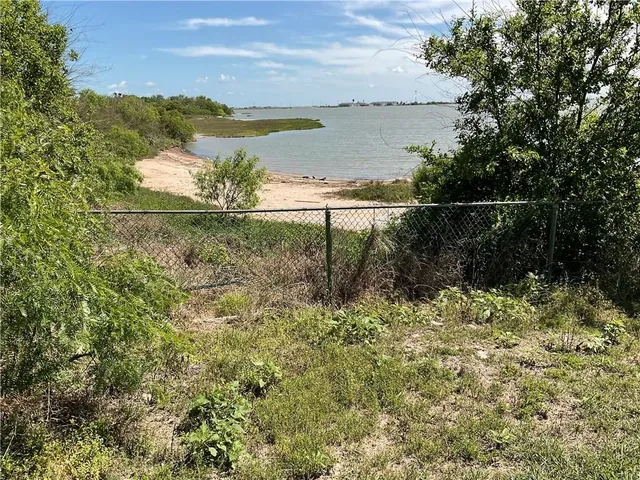 a view of a yard with an outdoor space