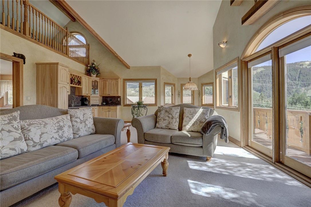 137 Rasor Drive Keystone, CO 80435 - Photo 18 of 35 a living room with furniture and a large window