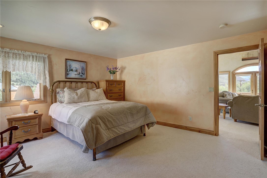 137 Rasor Drive Keystone, CO 80435 - Photo 23 of 35 a bedroom with a bed and walk in closet