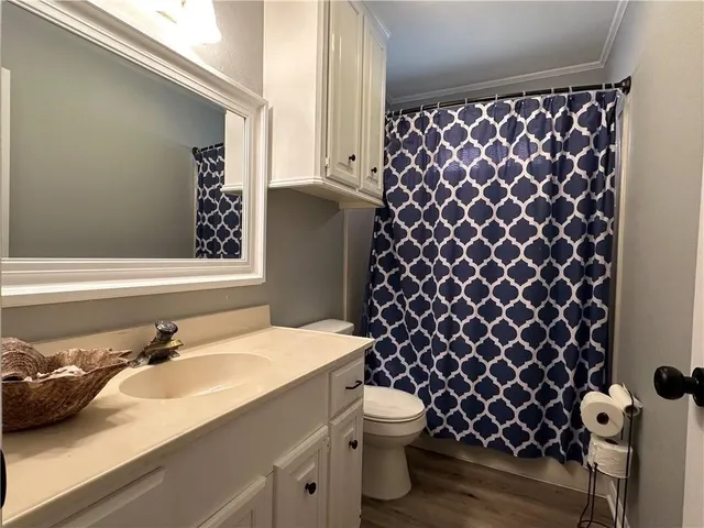 a bathroom with a sink and a toilet