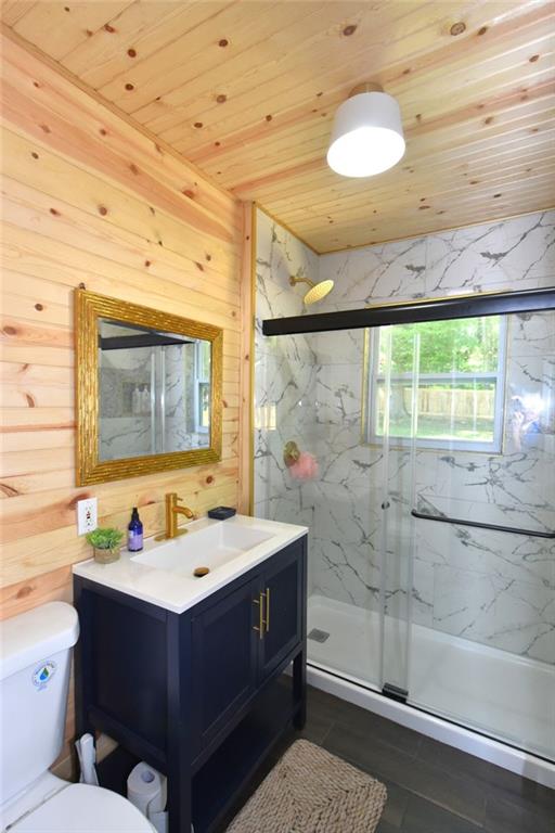 2030 Sanders Drive Austell, GA 30168 - Photo 20 of 42 a bathroom with a sink and a mirror