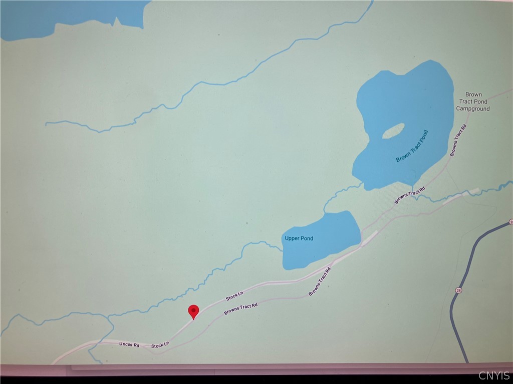 82 Stock Lane Inlet, NY 13360 - Photo 31 of 36 Map showing location to ponds and state access