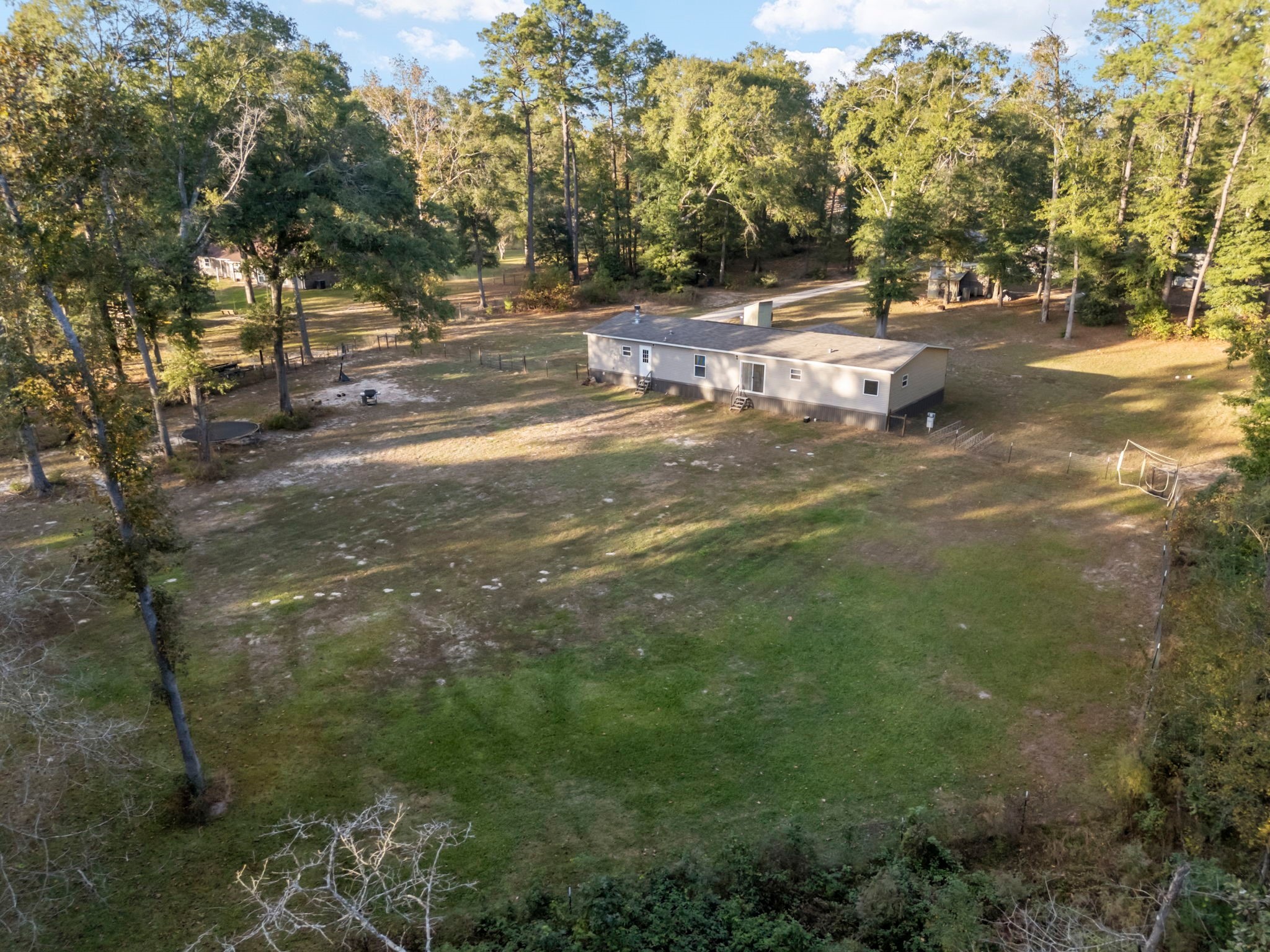 6913 Fm 3081 Road Willis, TX 77378 - Photo 5 of 46 a view of a yard with trees