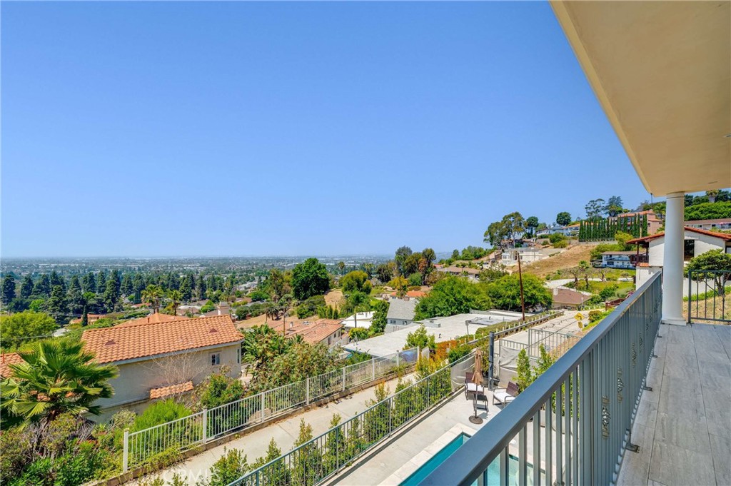 11837 Rideout Way Whittier, CA 90601 - Photo 41 of 44 a view of a city from a balcony