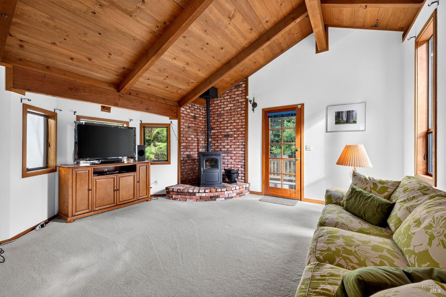 819 Jonive Road Sebastopol, CA 95472 - Photo 30 of 76 Downstairs lounge can be used as a main level ensuite bedroom
