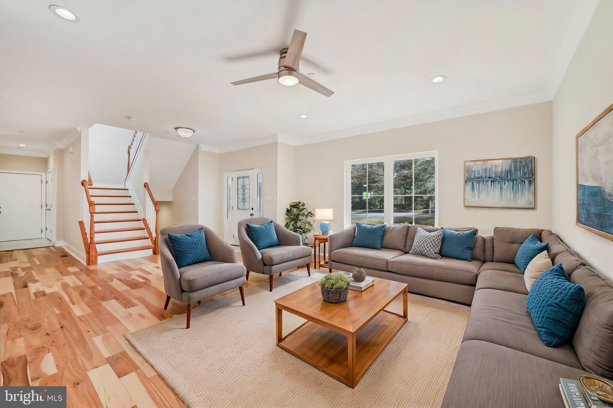 11990 Hall Shop Road Clarksville, MD 21029 - Photo 8 of 64 a living room with furniture and a wooden floor
