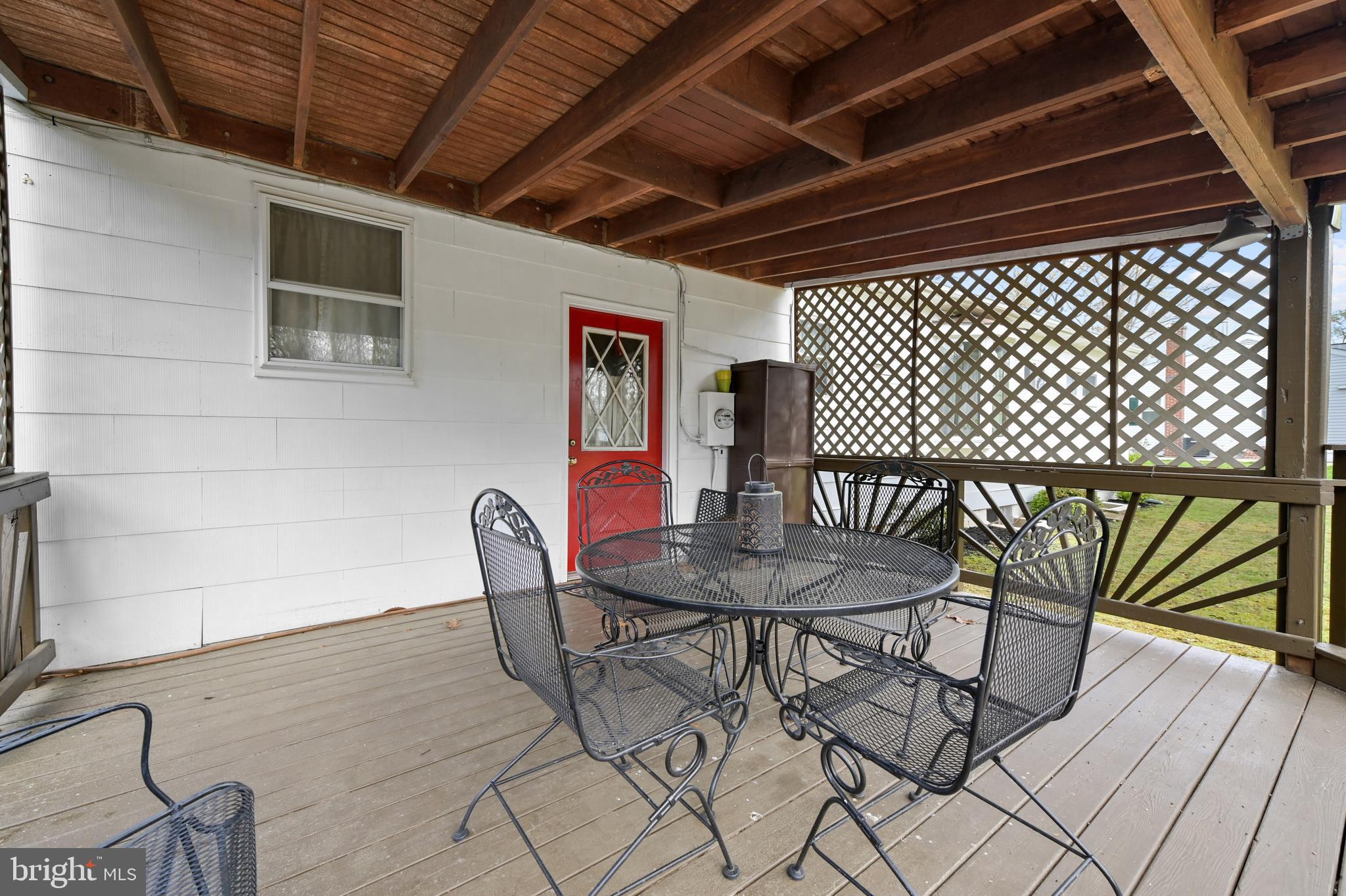 8437 Alvin Road Pasadena, MD 21122 - Photo 29 of 39 Covered patio right outside of family room.