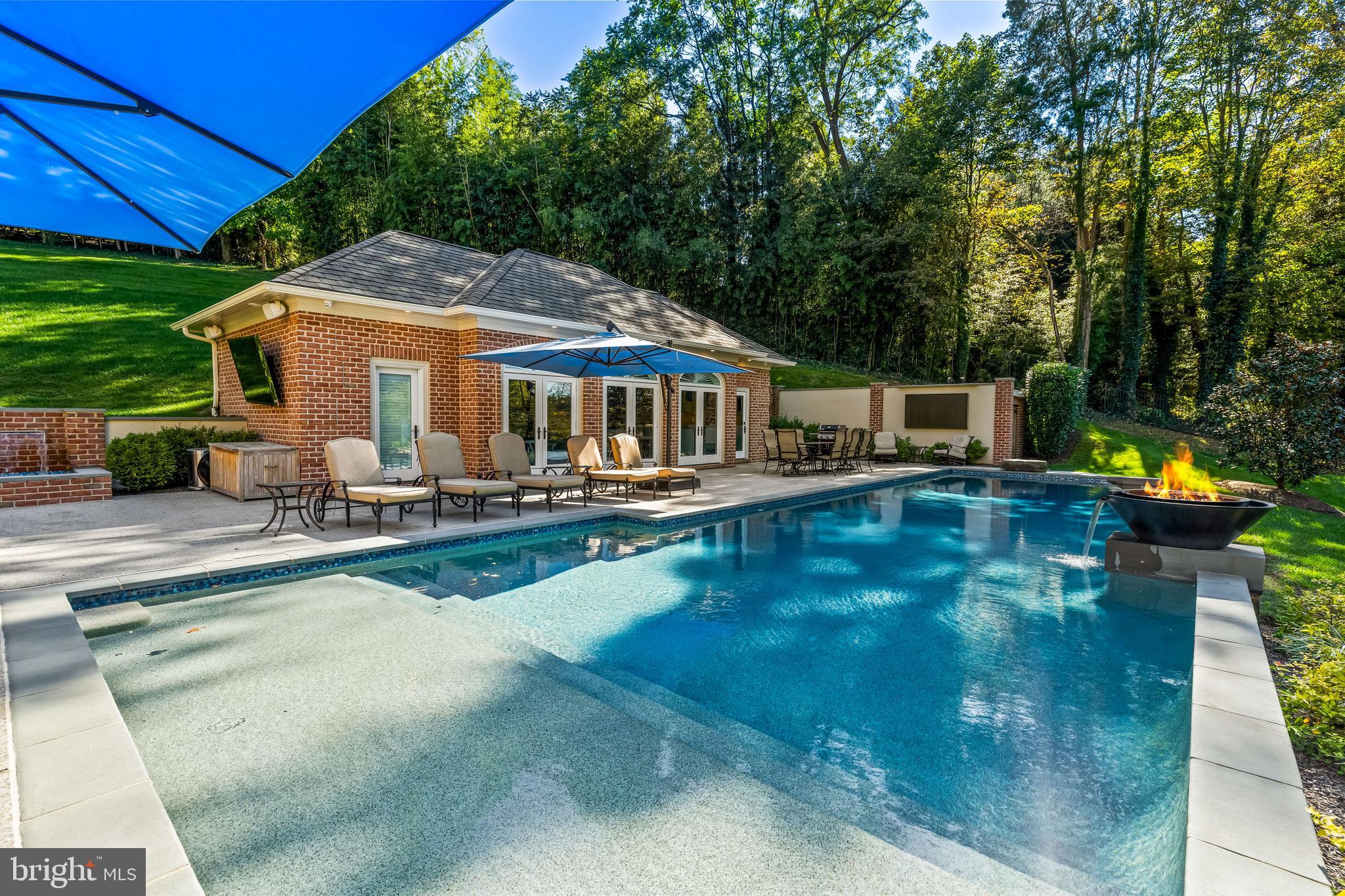 1421 Wine Spring Lane Baltimore, MD 21204 - Photo 129 of 150 a view of a house with swimming pool and sitting area