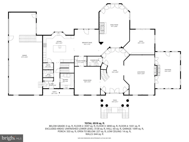 $3,848,000 | 1421 Wine Spring Lane, Baltimore, MD 21204