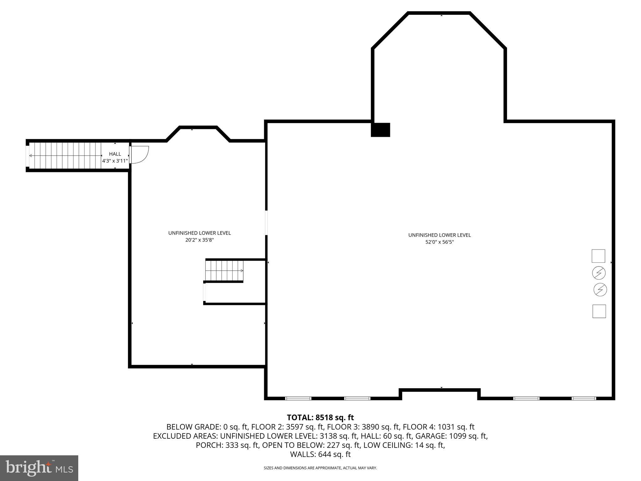 1421 Wine Spring Lane Baltimore, MD 21204 - Photo 148 of 150 Lower Level Floor Plan