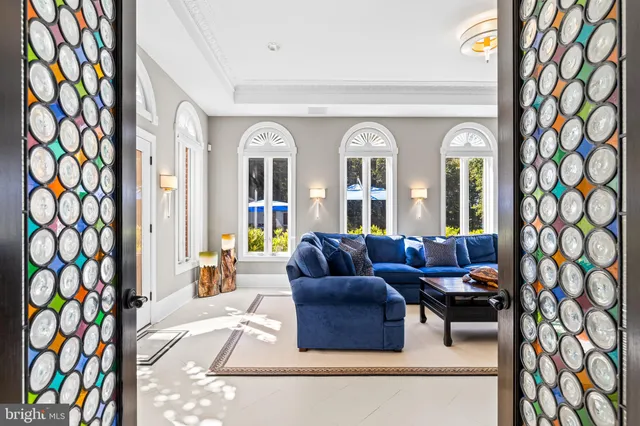 a view of a house with a garden