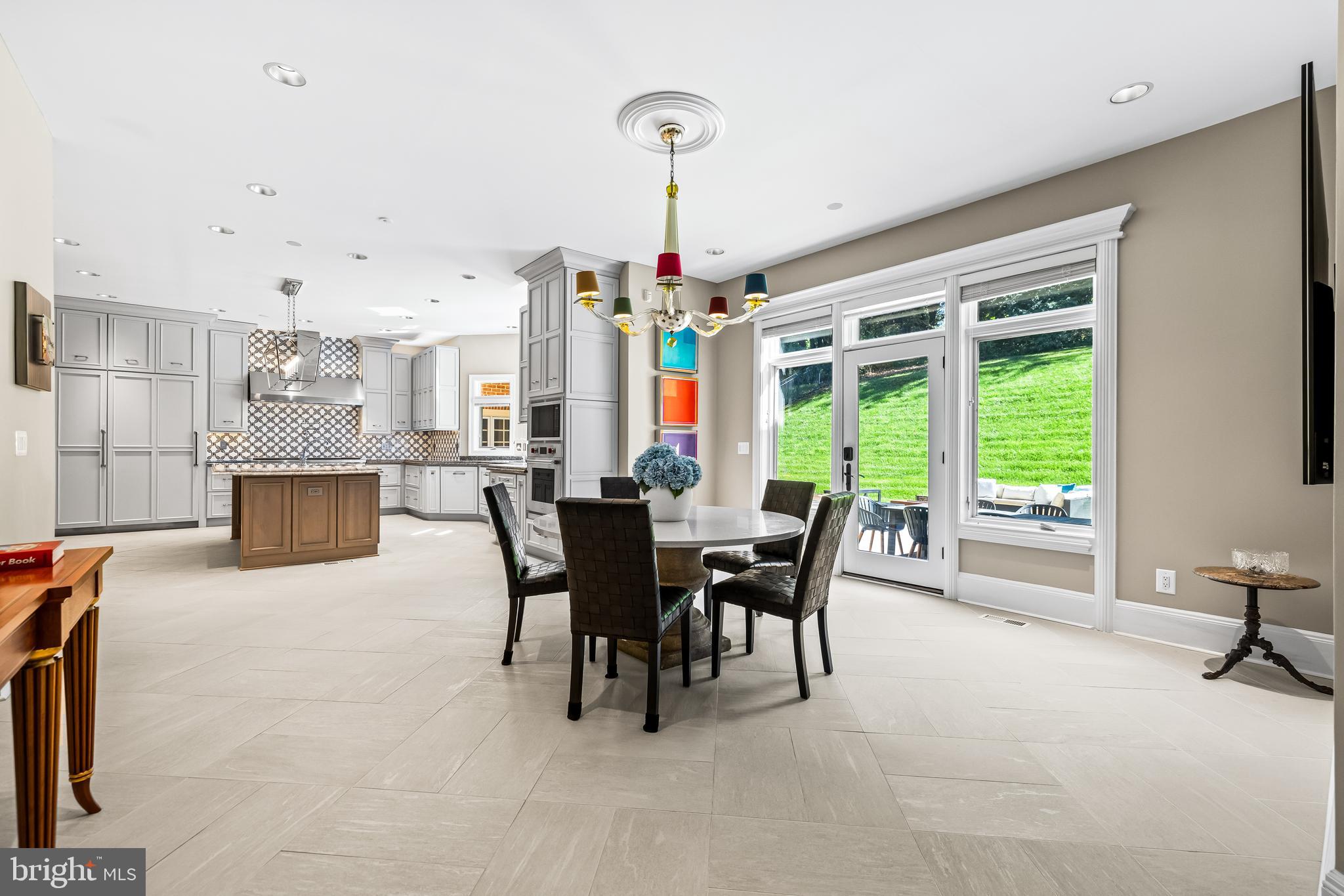 1421 Wine Spring Lane Baltimore, MD 21204 - Photo 56 of 150 a view of a dining room with furniture window and outside view