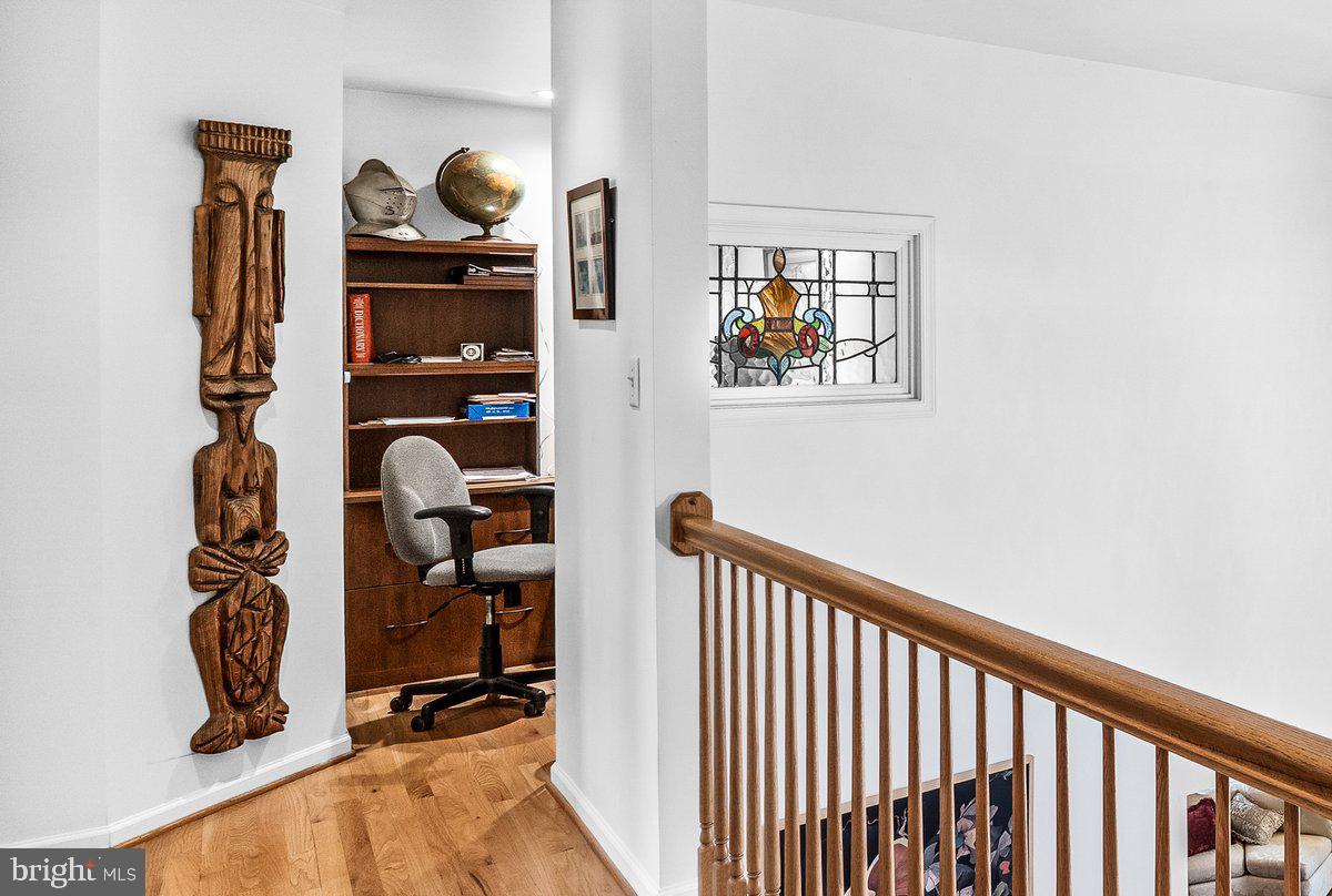 2634 Point Of Rocks Road Jefferson, MD 21755 - Photo 43 of 86 Office nook with stained glass window
