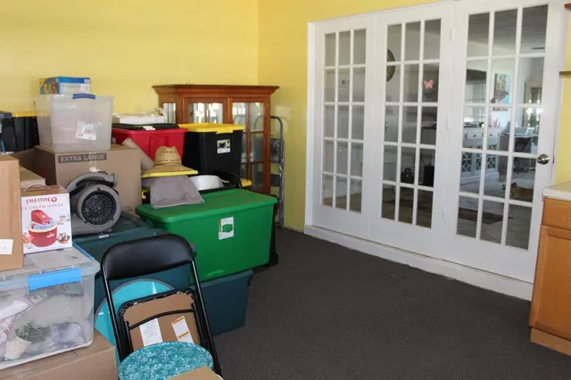 a view of living room with furniture and toys
