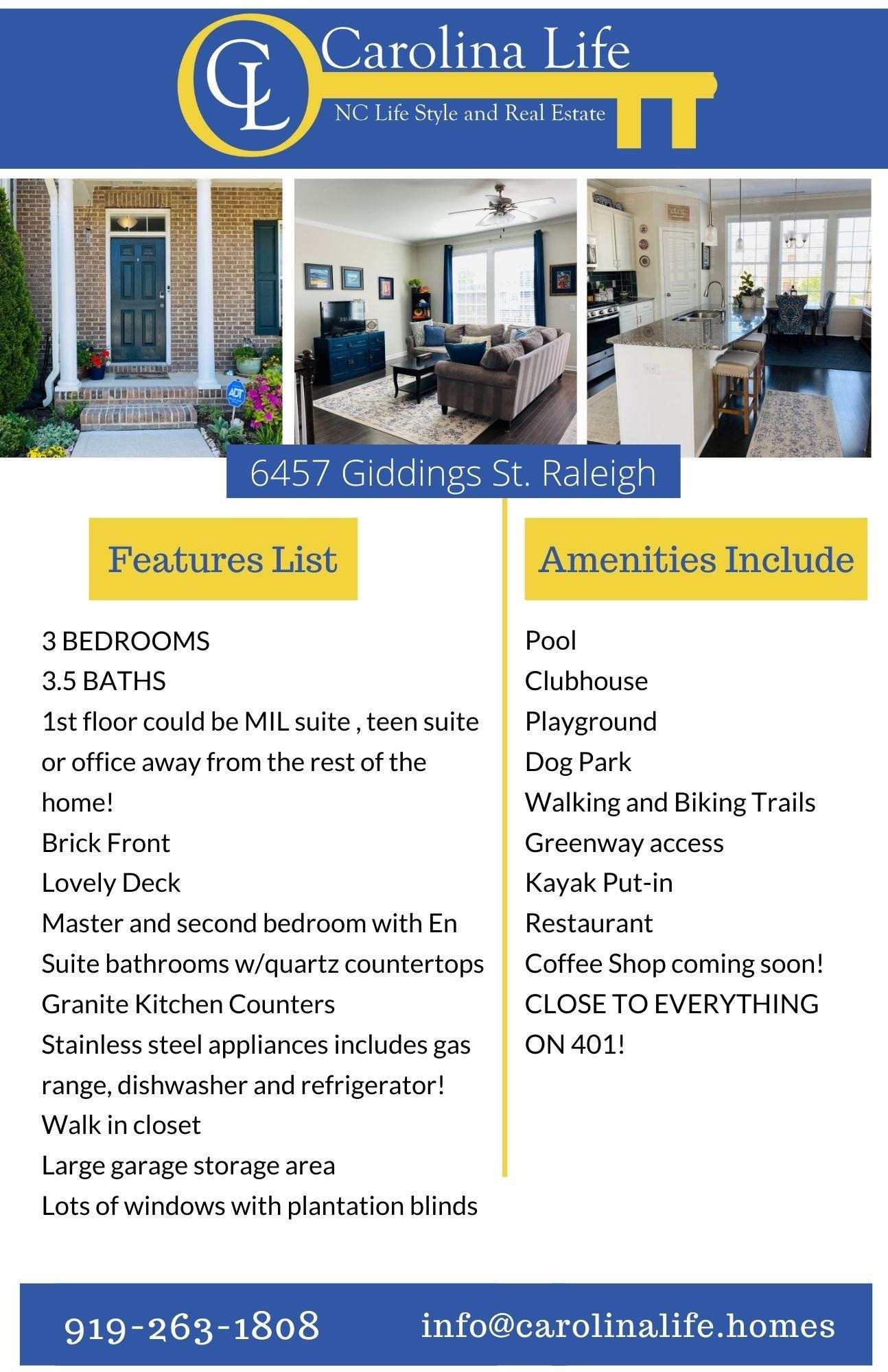 6457 Giddings Street Raleigh, NC 27616 - Photo 15 of 15 Photo 15