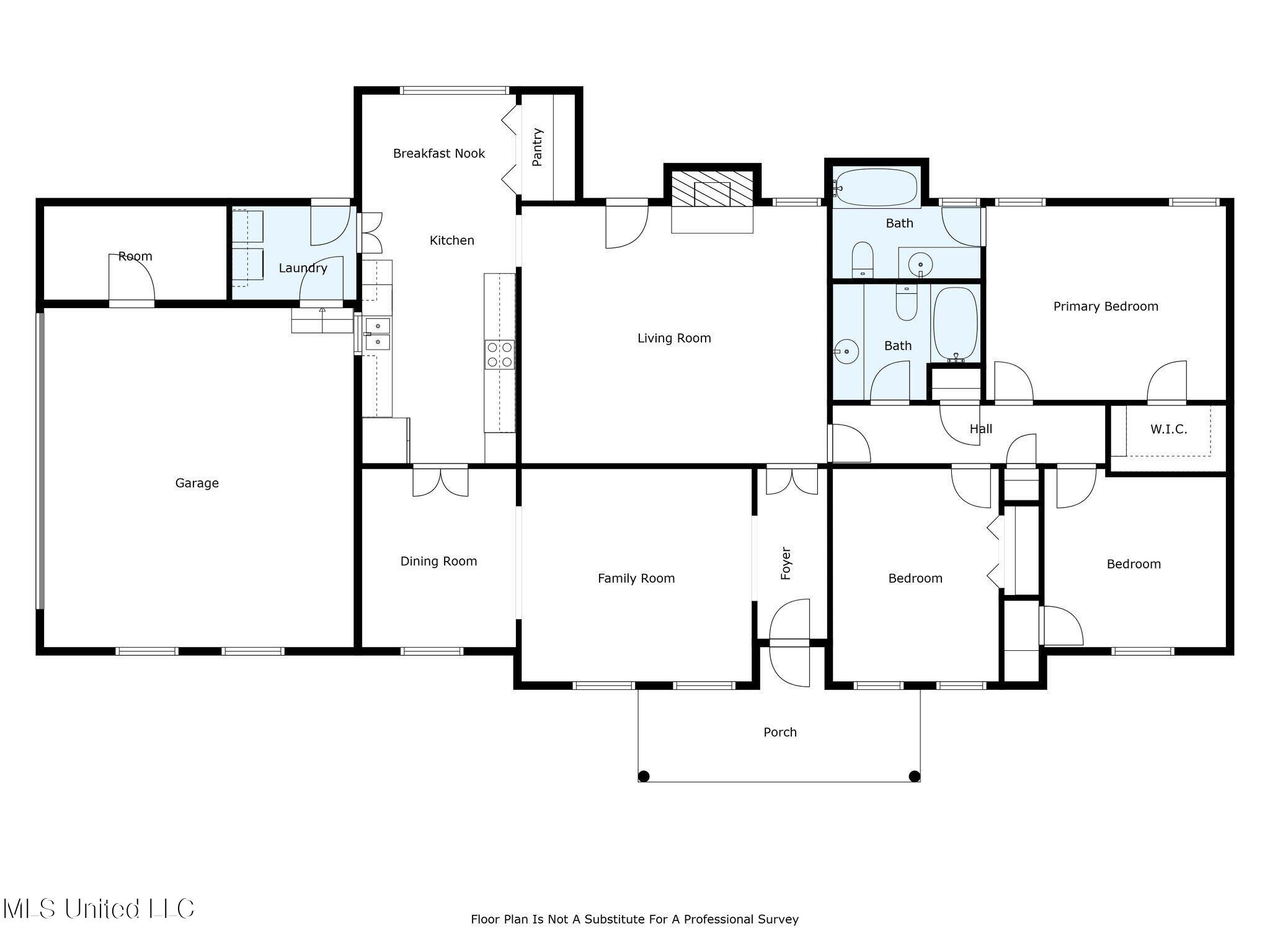 1998 Fogg Road North Nesbit, MS 38651 - Photo 31 of 31 1988FloorPlan