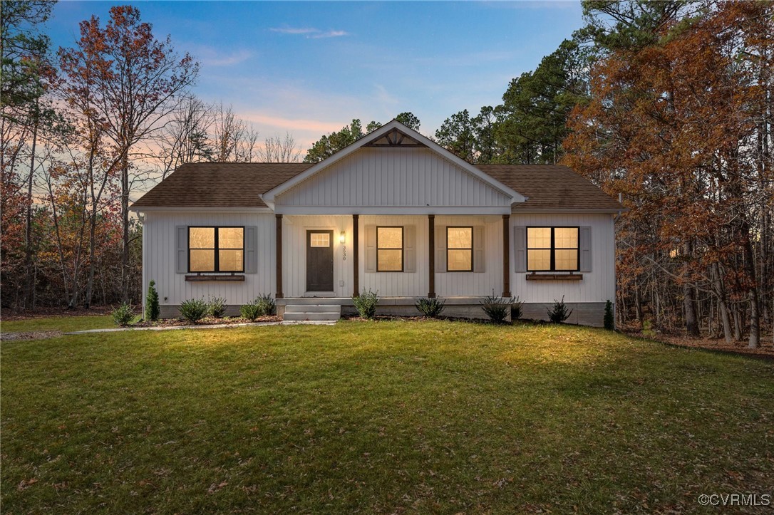3530 Partlow Road Partlow, VA 22534 - Photo 2 of 50 Twilight view of the exterior front of the home vi