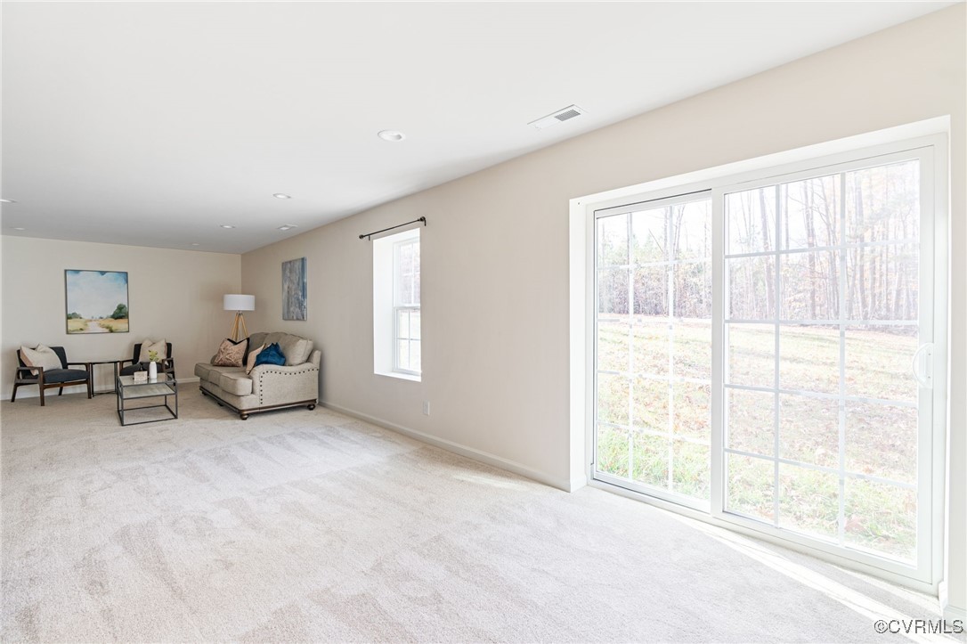 3530 Partlow Road Partlow, VA 22534 - Photo 33 of 50 Basement REC room with recessed lighting, 10X9 sit