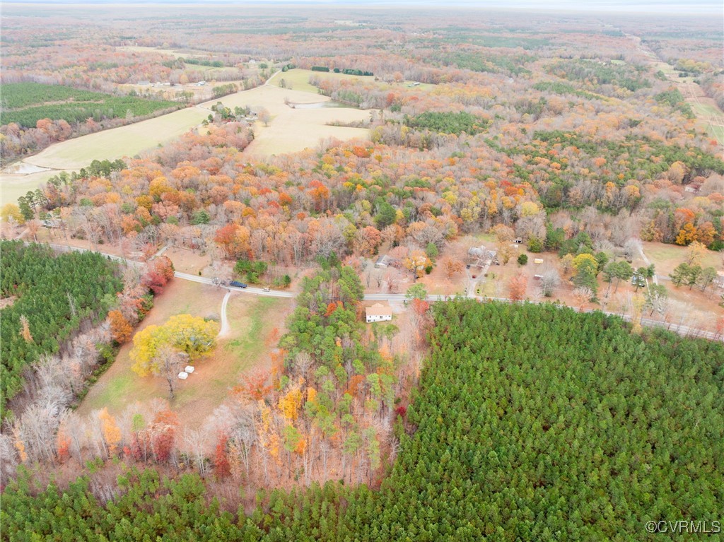 3530 Partlow Road Partlow, VA 22534 - Photo 47 of 50 Aerial view of the neighborhood and back view to t
