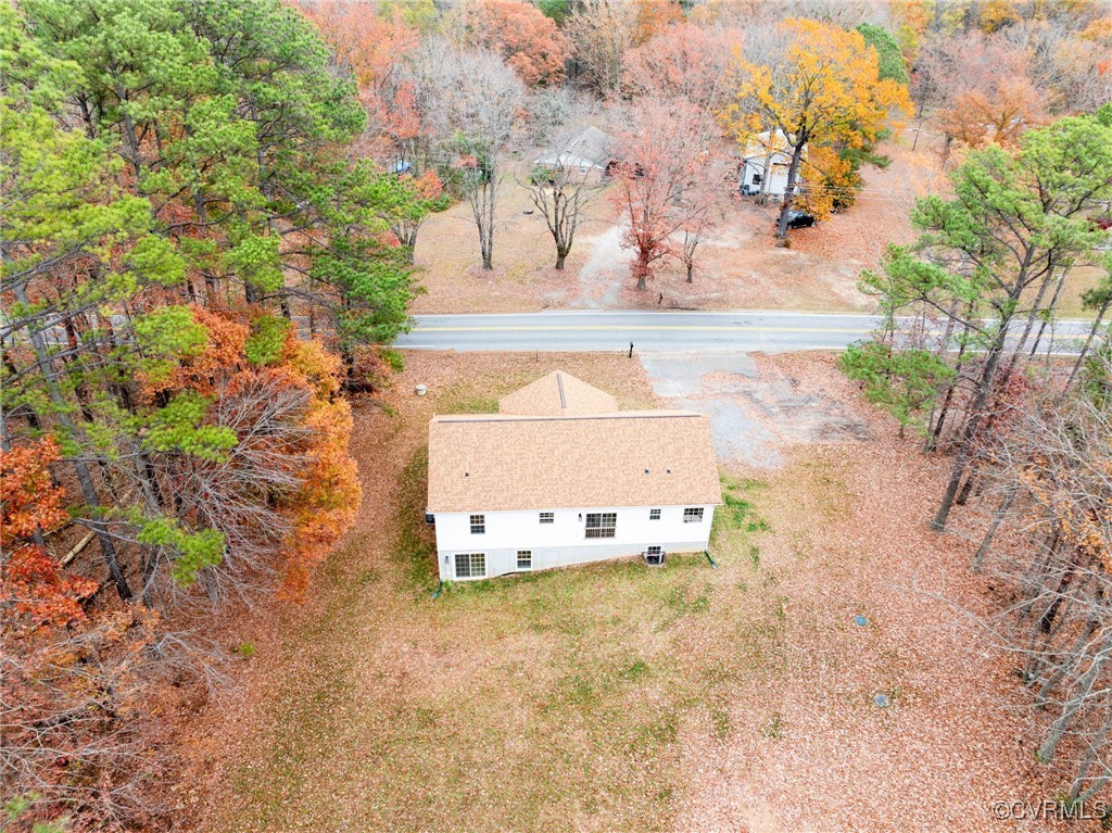 3530 Partlow Road Partlow, VA 22534 - Photo 50 of 50 Aerial view closer to the property and back view o