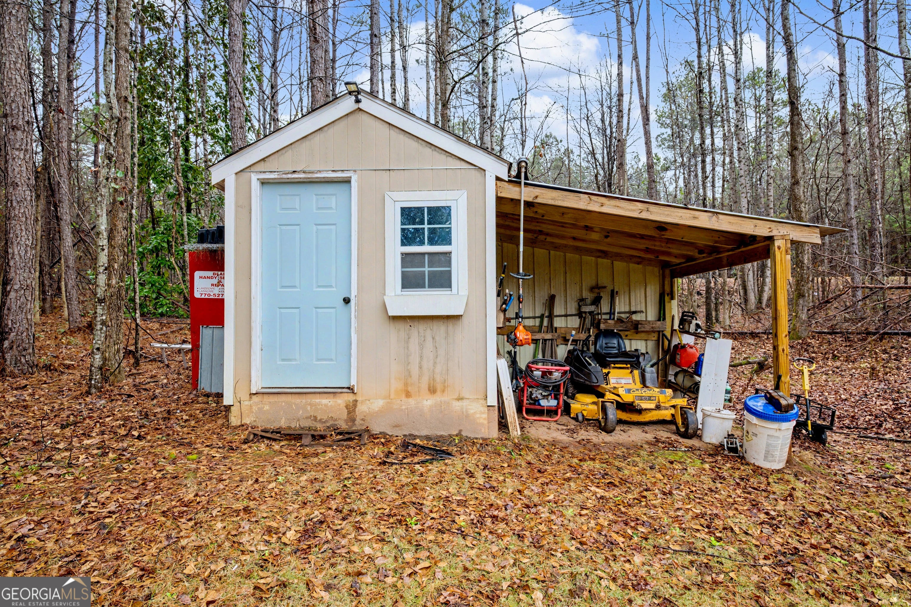 183 Buck Smith Road Hogansville, GA 30230 - Photo 28 of 28 a front view of a house with patio