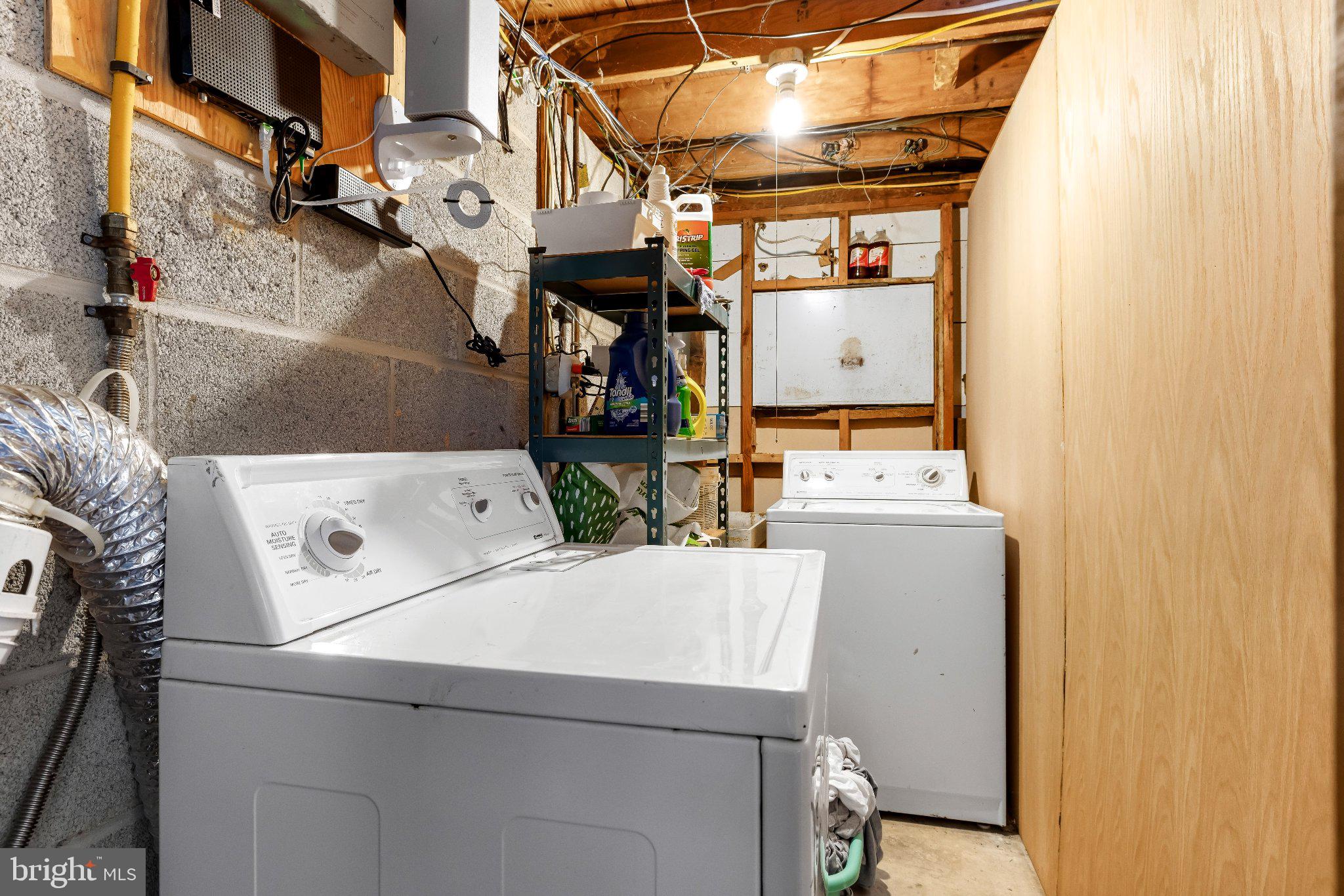 2114 Pot Spring Road Lutherville-Timonium, MD 21093 - Photo 42 of 49 Lower level laundry (W/D included here)