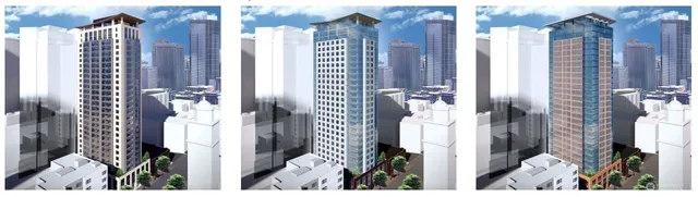 a view of a dry back yard