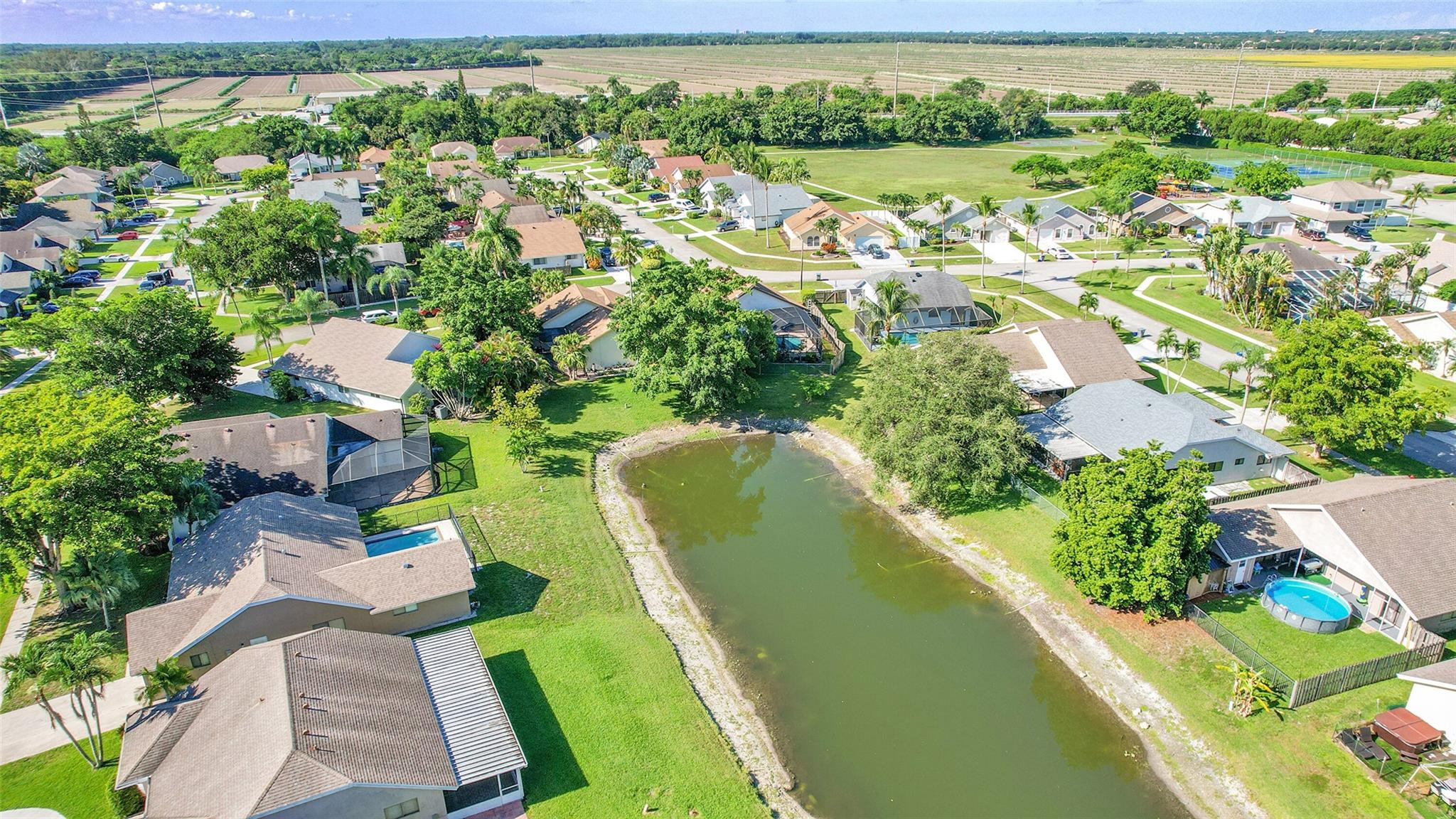 22533 Swordfish Drive Boca Raton, FL 33428 - Photo 39 of 49 an aerial view of a residential houses with outdoor space and street view