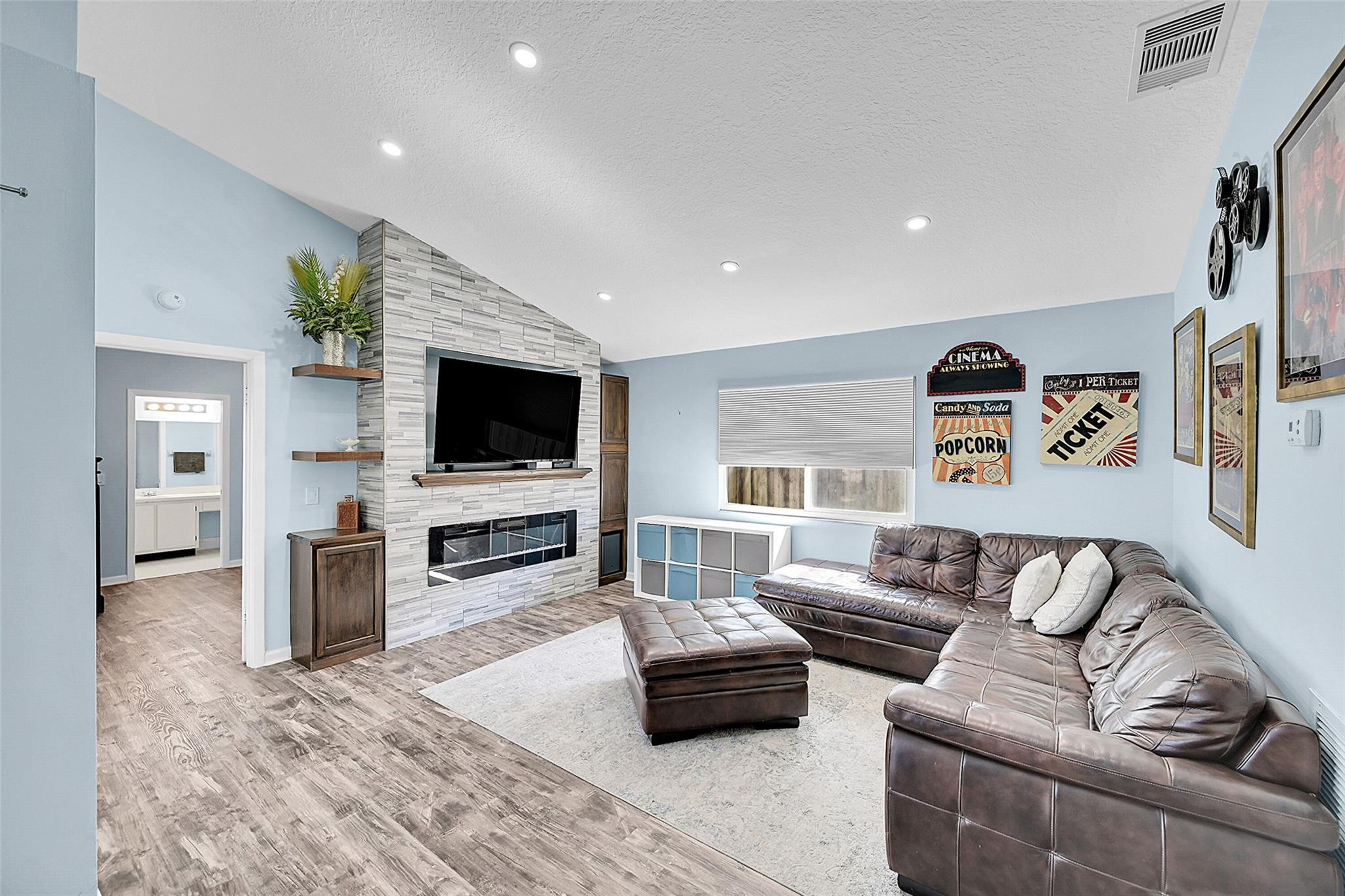 22533 Swordfish Drive Boca Raton, FL 33428 - Photo 5 of 49 a living room with furniture and a flat screen tv