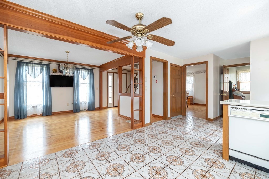 140 North Monson Road Hampden, MA 01036 - Photo 2 of 29 a view of a livingroom with a ceiling fan