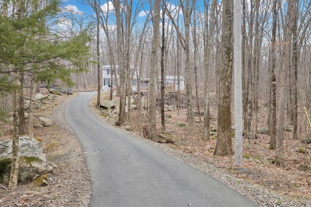 140 North Monson Road Hampden, MA 01036 - Photo 28 of 29 a view of a pathway with a yard
