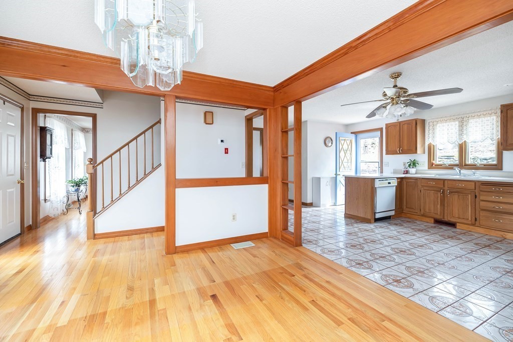 140 North Monson Road Hampden, MA 01036 - Photo 3 of 29 a view of a livingroom with a kitchen