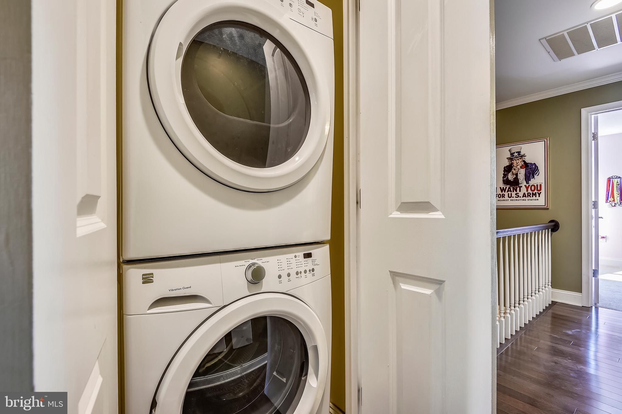 2904 Keswick Road Baltimore, MD 21211 - Photo 23 of 42 Upper Level Full-size Front Loading Washer/Dryer