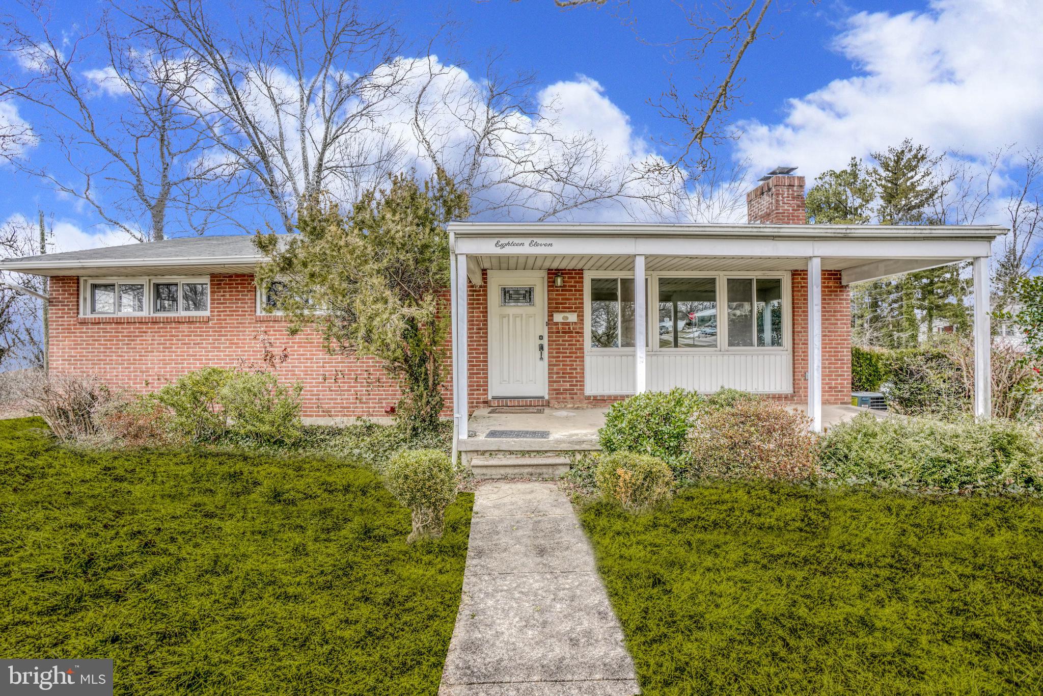 1811 Reuter Road Lutherville-Timonium, MD 21093 - Photo 1 of 37 The most charming rancher on the market today!