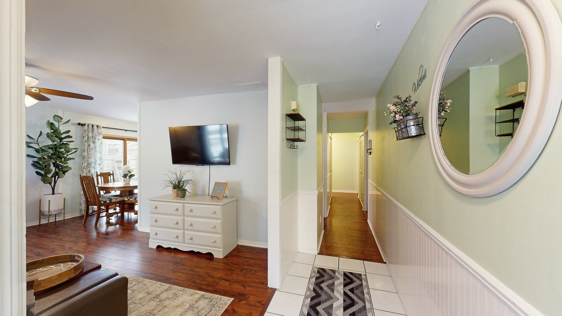 35 Winrock Road Montgomery, IL 60538 - Photo 12 of 37 a living room with furniture and a flat screen tv