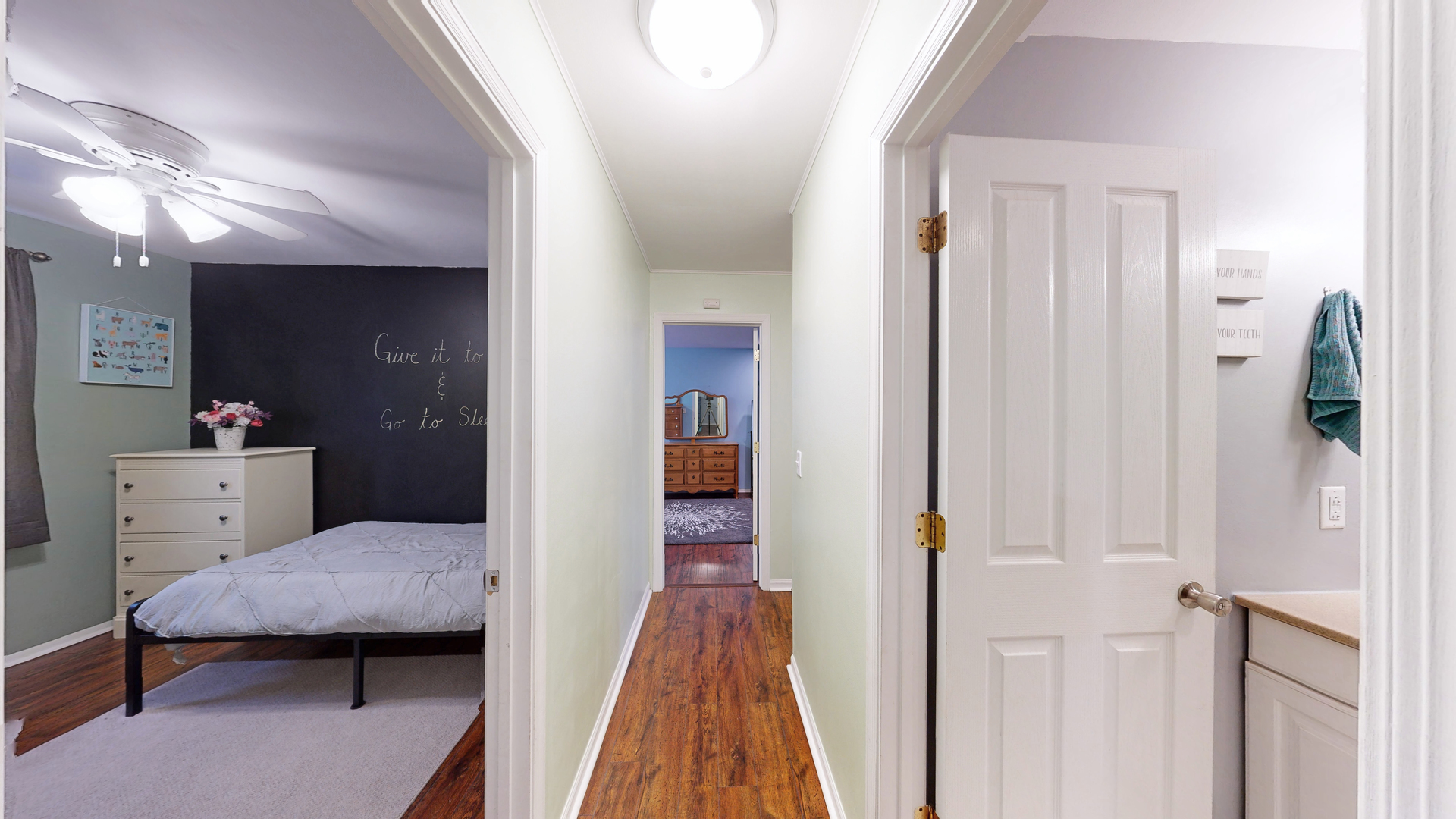 35 Winrock Road Montgomery, IL 60538 - Photo 27 of 37 a view of a hallway with a livingroom and furniture