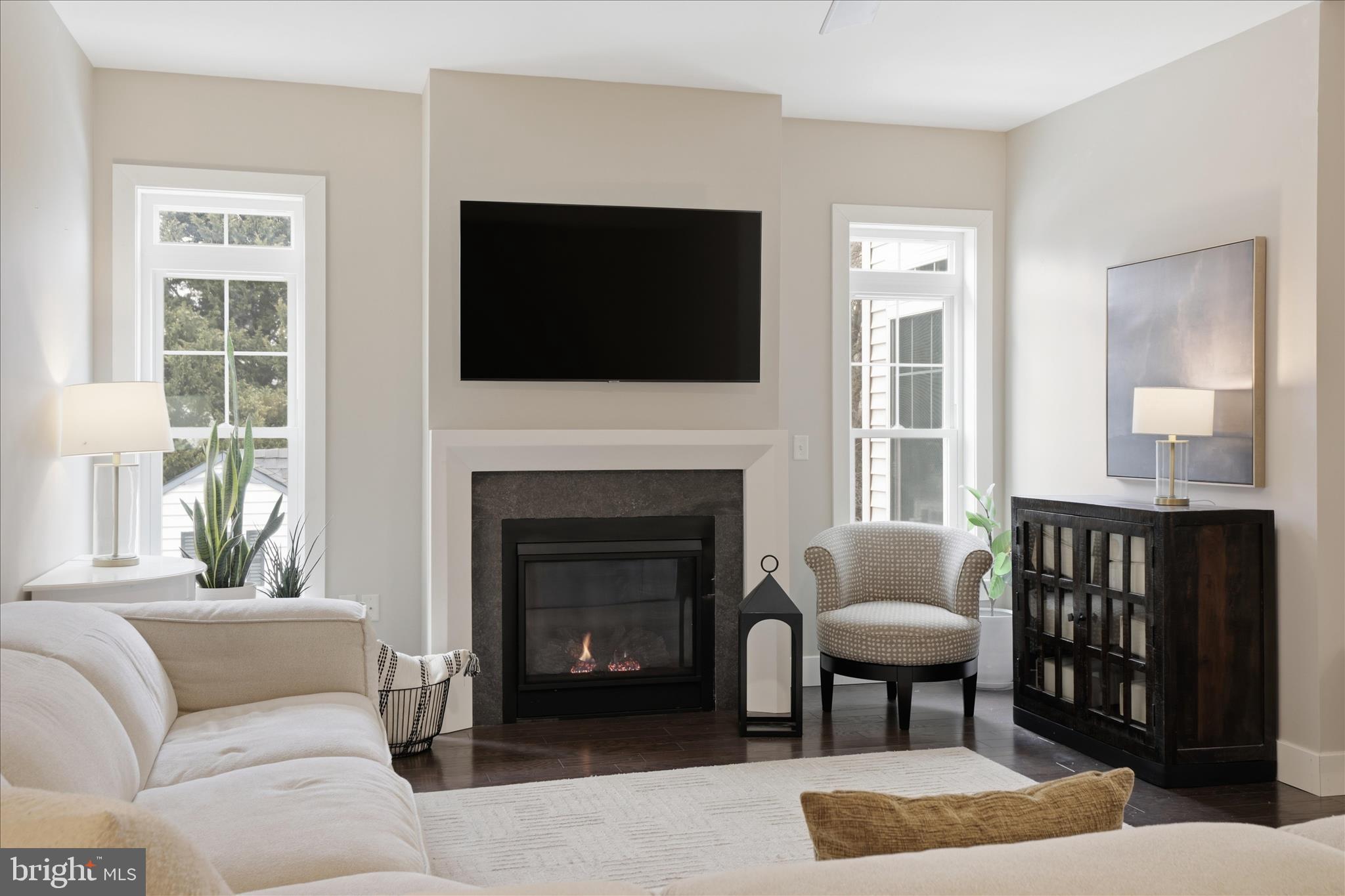 Family Room-Gas Fireplace