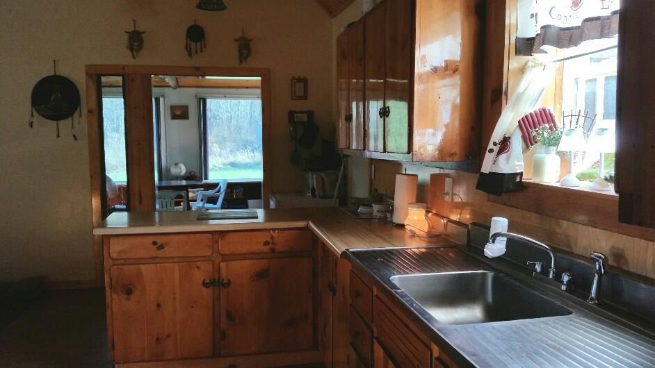 165 Adams Road Bowdoin, ME 04287 - Photo 5 of 17 Country kitchen with stainless sink...
