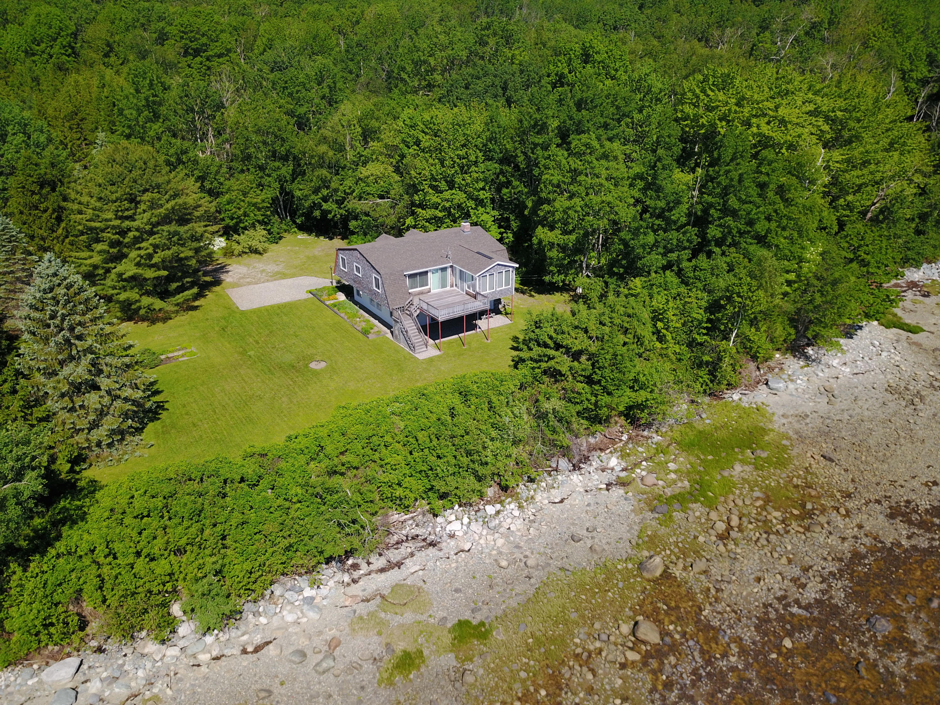 570 Newbury Neck Road Surry, ME 04684 - Photo 6 of 48 570 Newbury Neck Drone Pix Surry 005